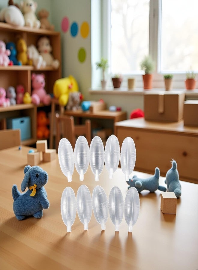 Jizlan 10 Pcs Plastic Squeaky Toy Doll Noise Maker BB Squeakers Squeakers Repair Fix Insert Replacement Dog Cat Parrot Bird Rabbit DIY Toys Accessories - Image 5